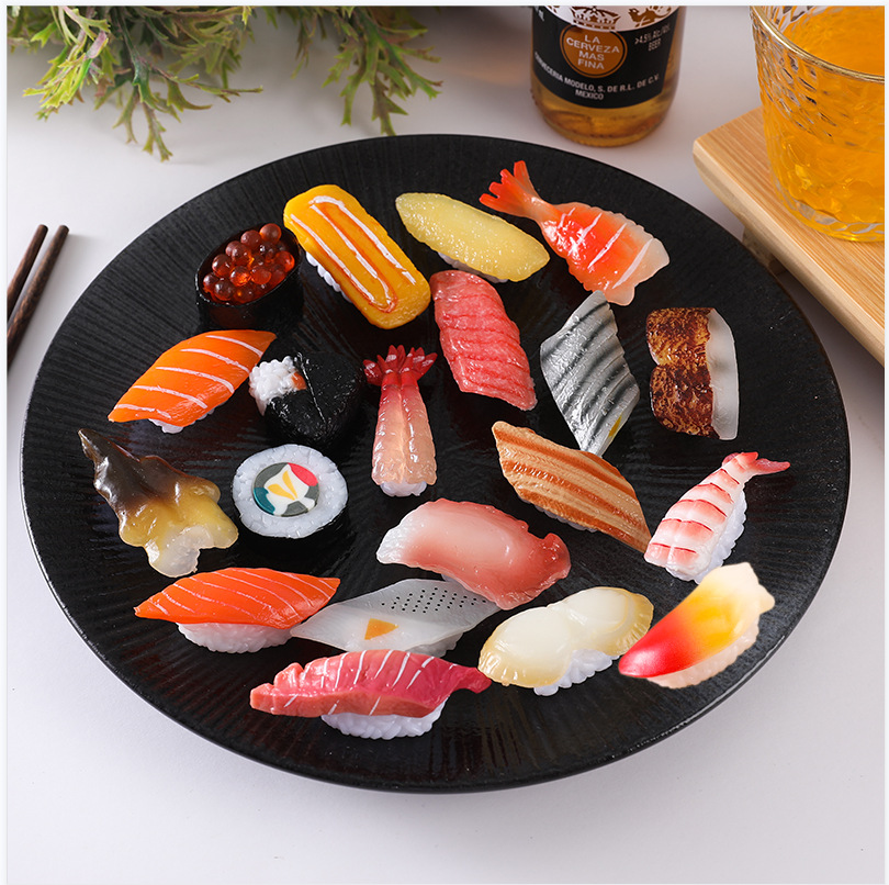Home Cooking Japanese Food - 装飾,家庭料理,日本の食品,レストラン,キッチン,写真のアクセサリーをシミュレートするための寿司モデル