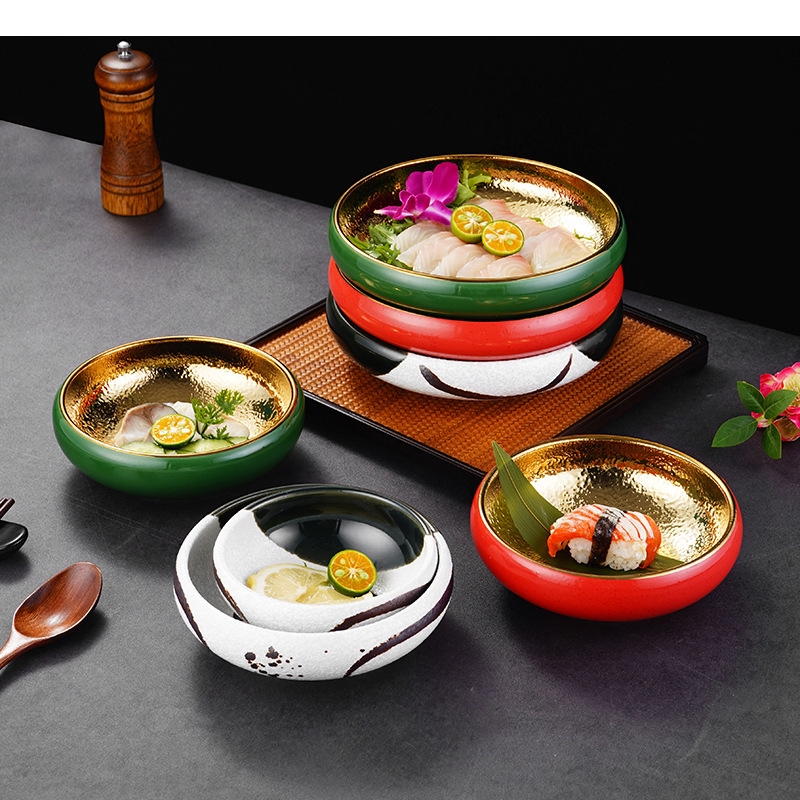 Home Cooking Japanese Food - 陶器皿 レストラン 料理用食器 食品装飾 寿司 デザート