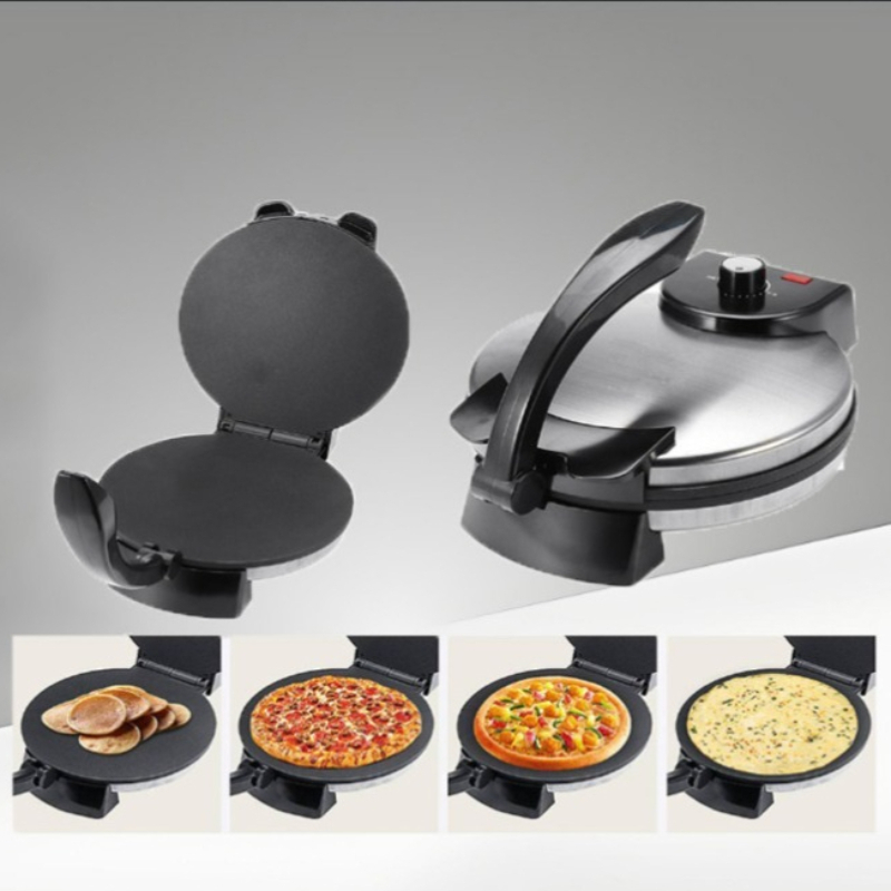 Home Cooking Quesadilla - 1500W ノンスティック電気クレープメーカー ロティメーカー トルティーヤ ケサディーヤマシン 12インチ調理パン
