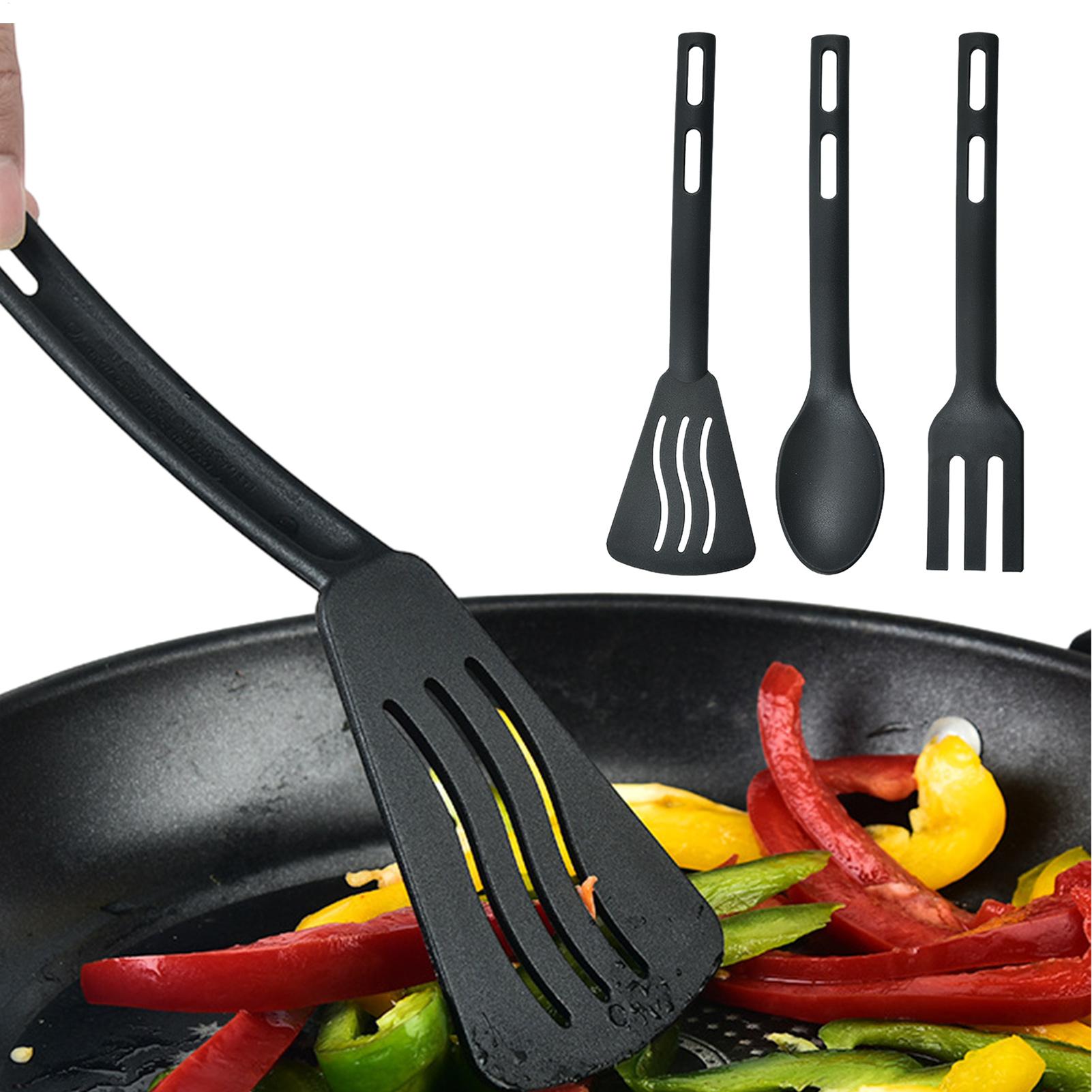 Home Cooking Utensil Set - 耐熱キッチン用品セット ポータブル ノンスティック キッチンアクセサリー 快適なハンドル ナイロン製調理器具