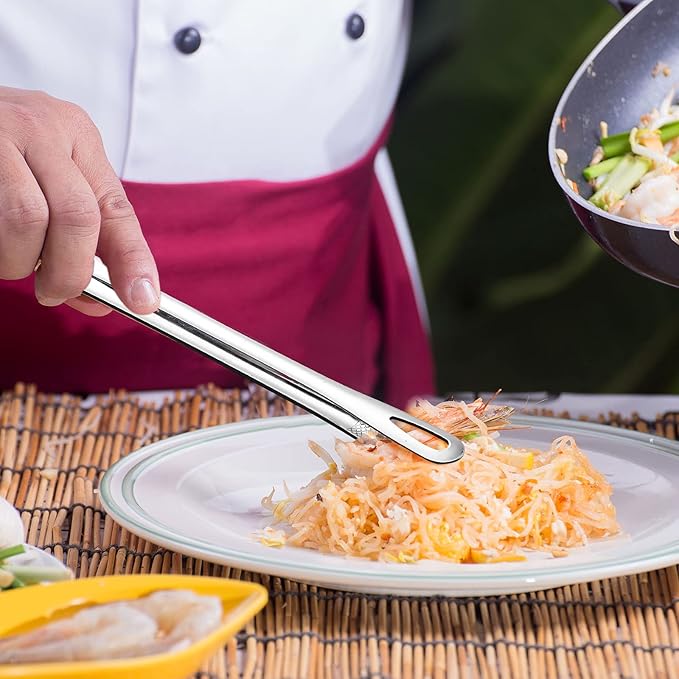 ステンレス製韓国焼肉トング、日本のバーベキュートング、調理用 - Home Cooking Japanese Food のレビューと価格