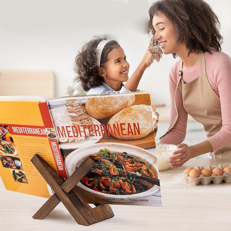 木製料理本スタンド手作りレシピブックメニューディスプレイスタ - Home Cooking Menu のレビューと価格