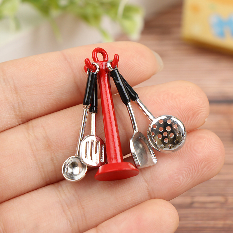 (BF06)1:12 ドールハウスキッチン用品 垂直吊り下げ - Home Cooking Utensil Set のレビューと価格