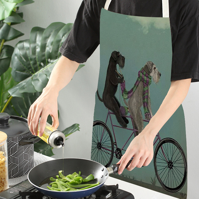 男性用動物スタイルのエプロン,ヘアアクセサリー,犬用,家庭用 - Home Cooking For Dogs のレビューと価格