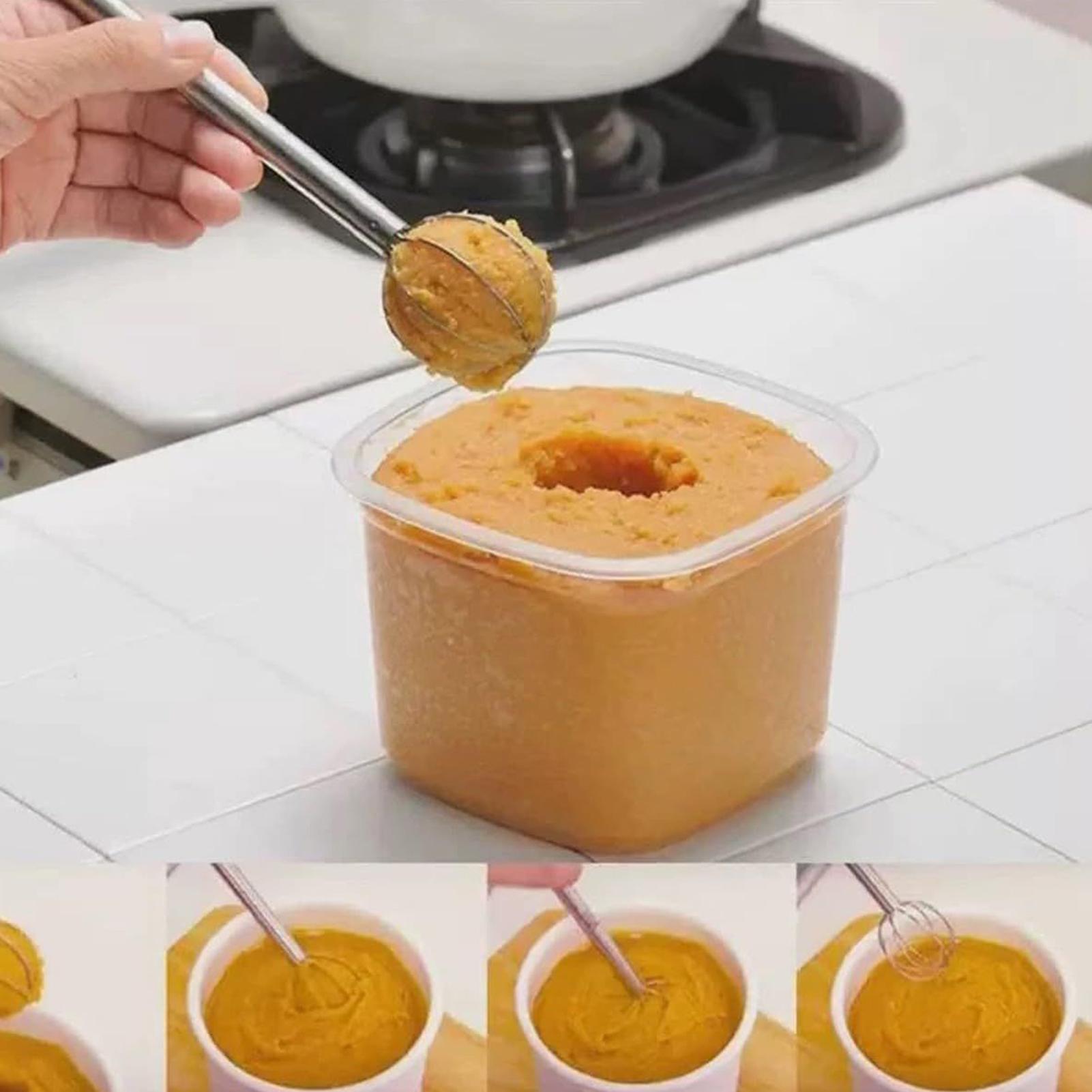 味噌スターラー スチール製ハンドヘルド味噌マドラー スープソ - Home Cooking Japanese のレビューと価格