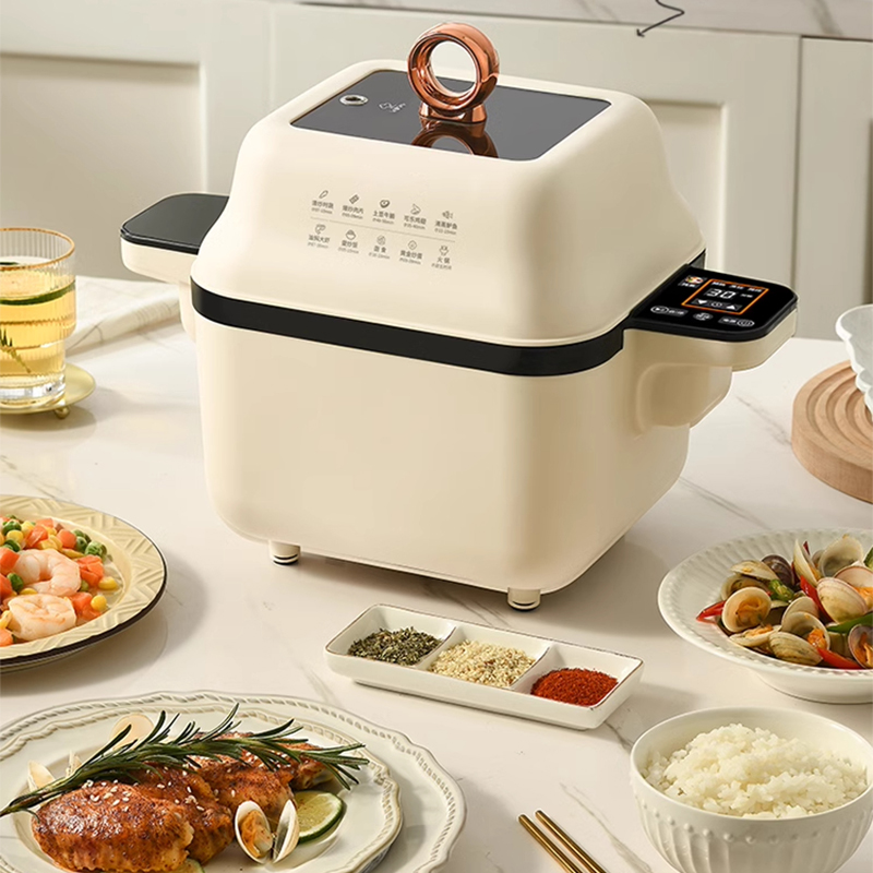 多機能自動調理ロボット全自動回転炒め物スマートホーム怠惰な鍋 - Home Cooking Fried Rice のレビューと価格