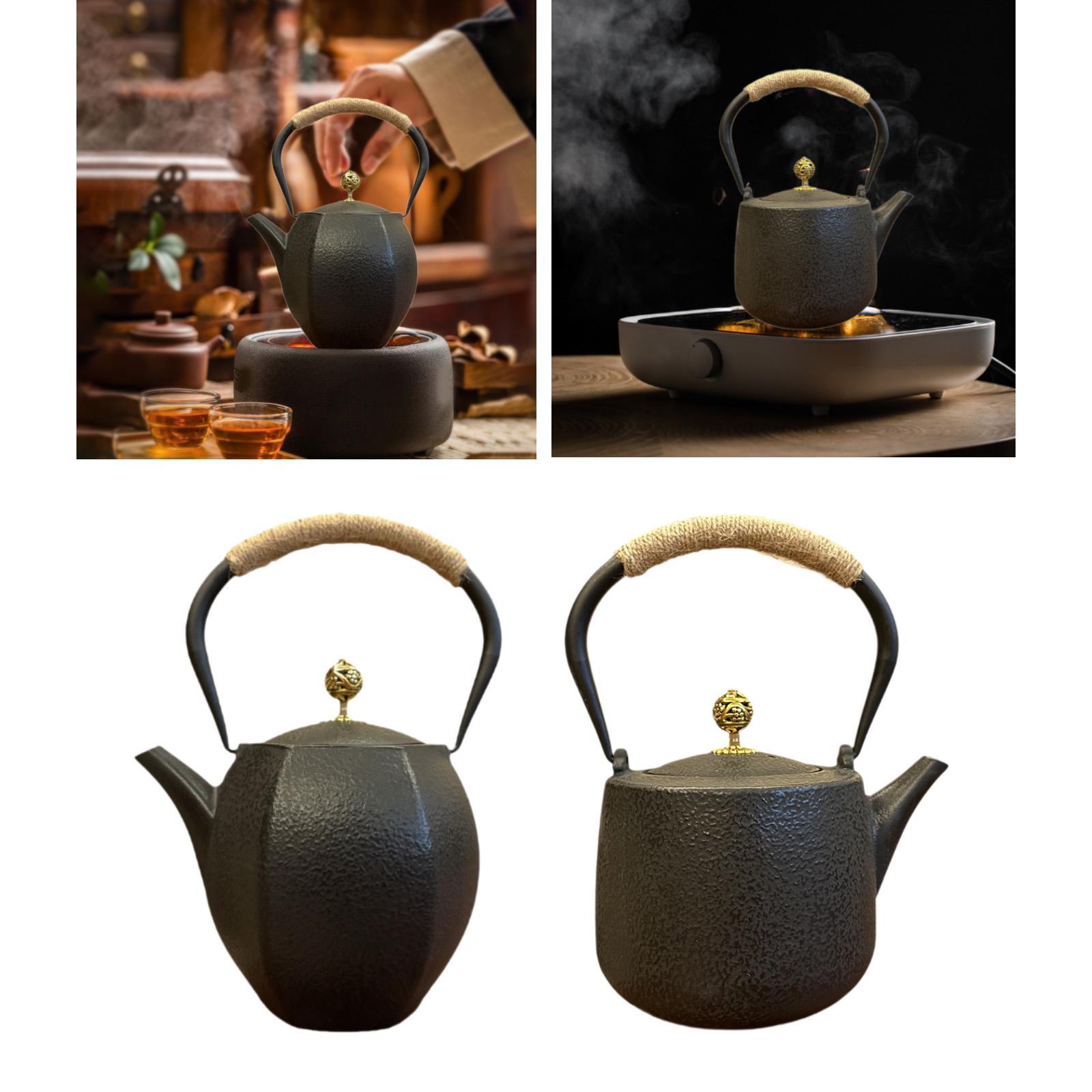 日本のティーポット、茶釜、調理用ティーポット、伝統的な鉄製の - Home Cooking Japanese のレビューと価格