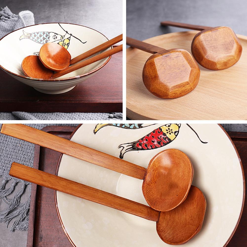 日本の長い柄の木製のスプーン、キッチンの調理器具、食器のサー - Home Cooking Japanese のレビューと価格