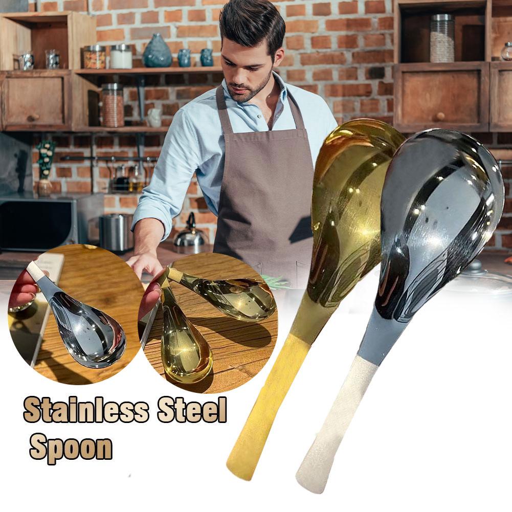 日本の長い柄の木製のスプーン、キッチンの調理器具、食器のサー - Home Cooking Japanese のレビューと価格