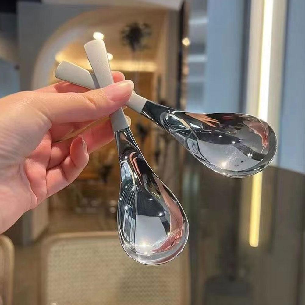 日本の長い柄の木製のスプーン、キッチンの調理器具、食器のサー - Home Cooking Japanese のレビューと価格