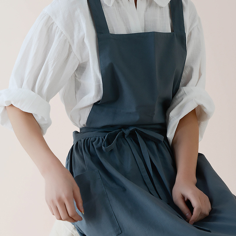 女性コットンリネンよだれかけエプロン和風ノースリーブピナフォ - Home Cooking Japanese のレビューと価格