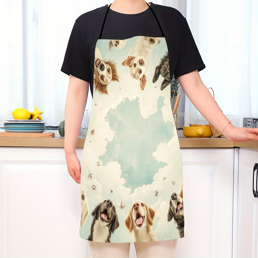 かわいい面白いサークル犬エプロンキッチンエプロン女性のための - Home Cooking For Dogs のレビューと価格