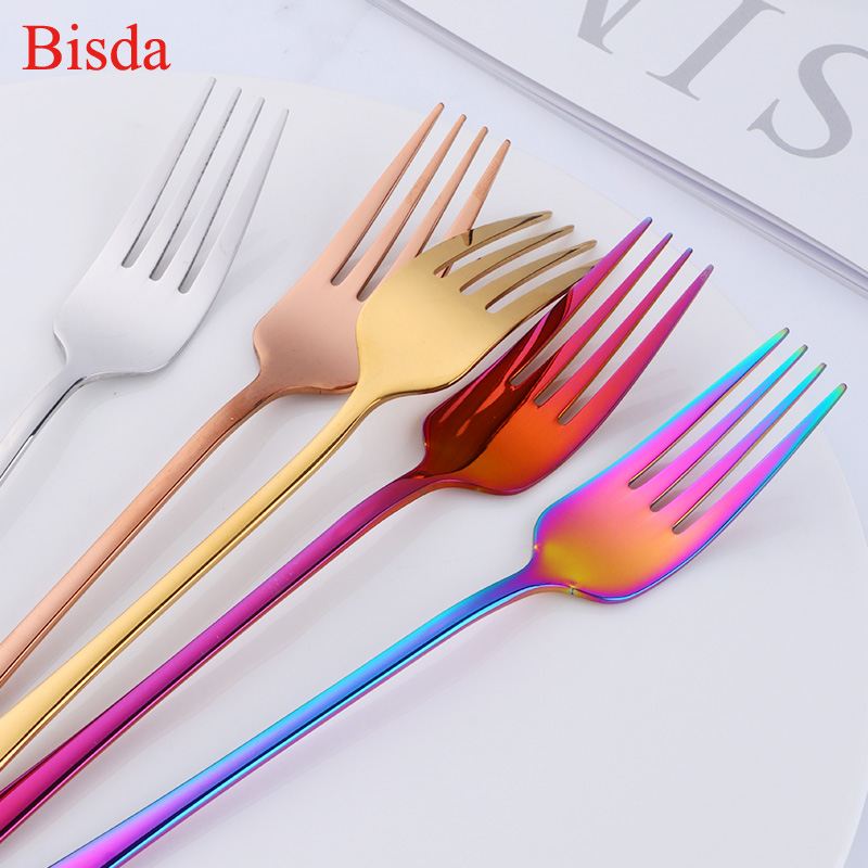 2 ピース/セットディナーフォークステンレス鋼のフォークとス - Home Cooking Utensil Set のレビューと価格