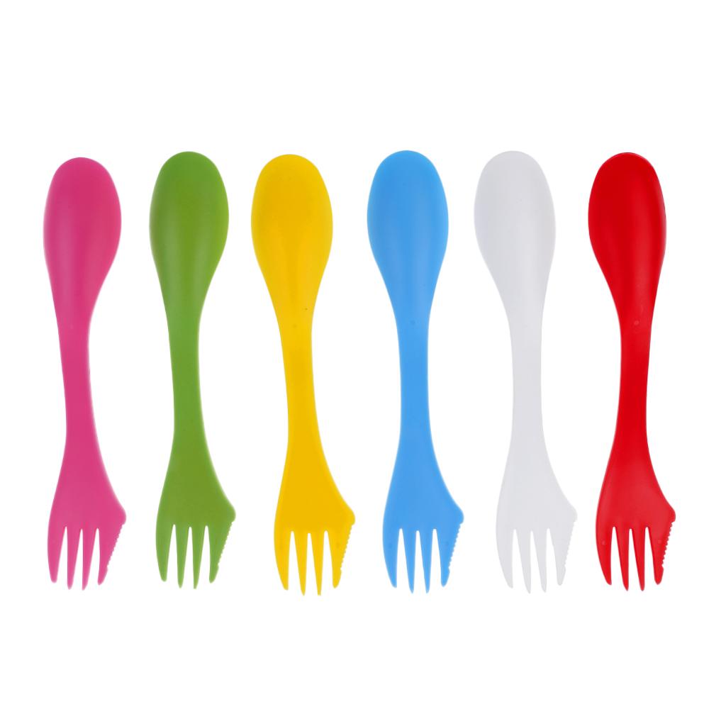 多機能キャンプ用スポークフォークカトラリーセット BPAフリ - Home Cooking Utensil Set のレビューと価格
