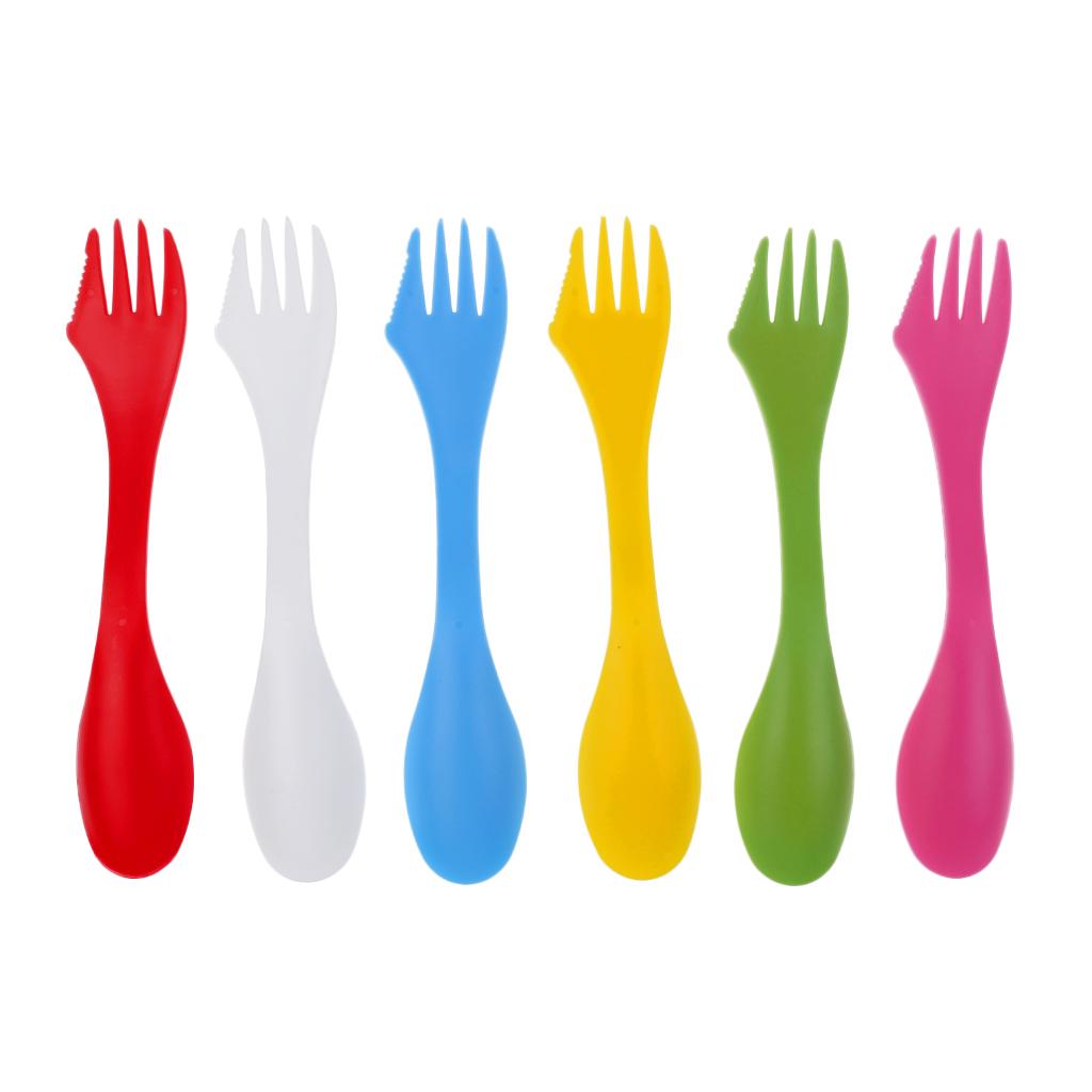 多機能キャンプ用スポークフォークカトラリーセット BPAフリ - Home Cooking Utensil Set のレビューと価格