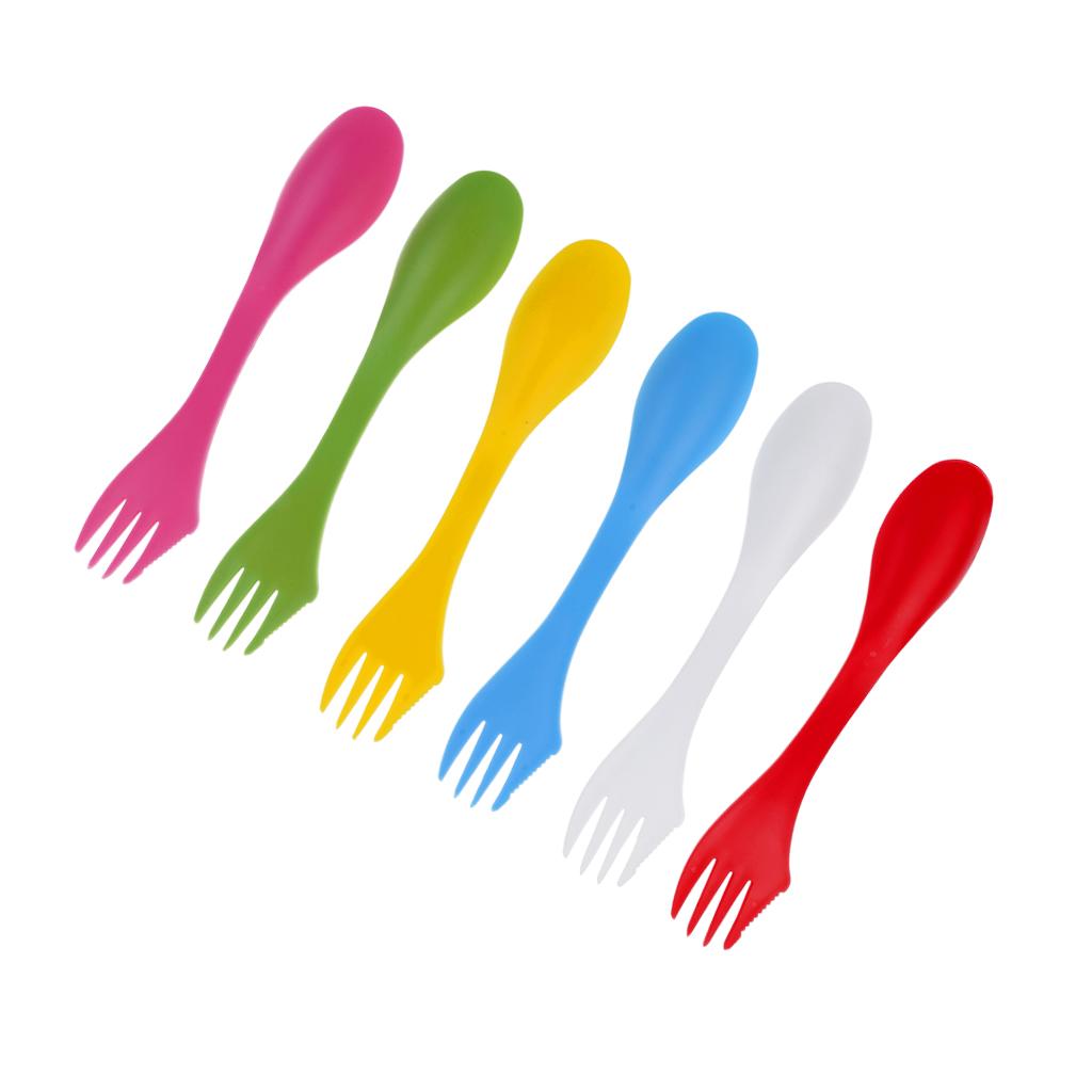 多機能キャンプ用スポークフォークカトラリーセット BPAフリ - Home Cooking Utensil Set のレビューと価格
