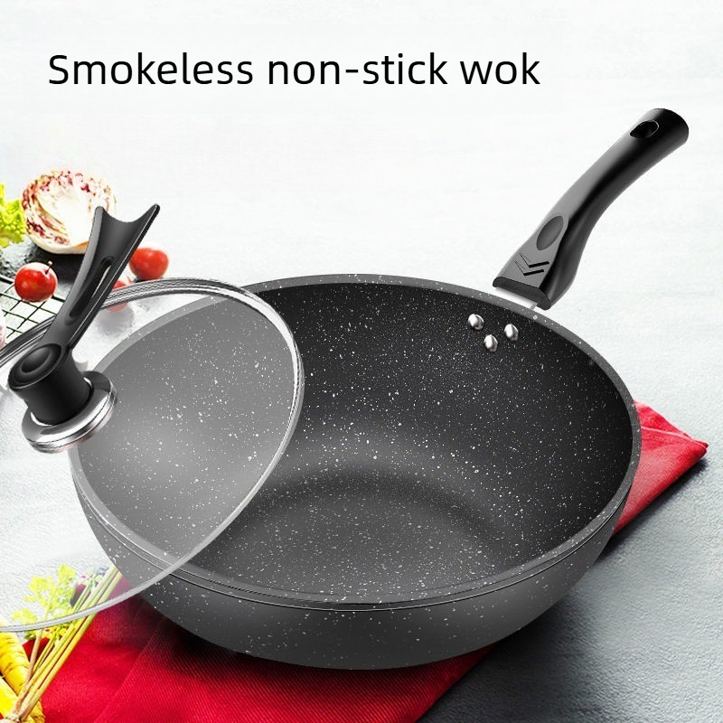 麦飯石調理鍋、油が少なく焦げ付きにくい、家庭用ガスコンロやI - Home Cooking Oil のレビューと価格