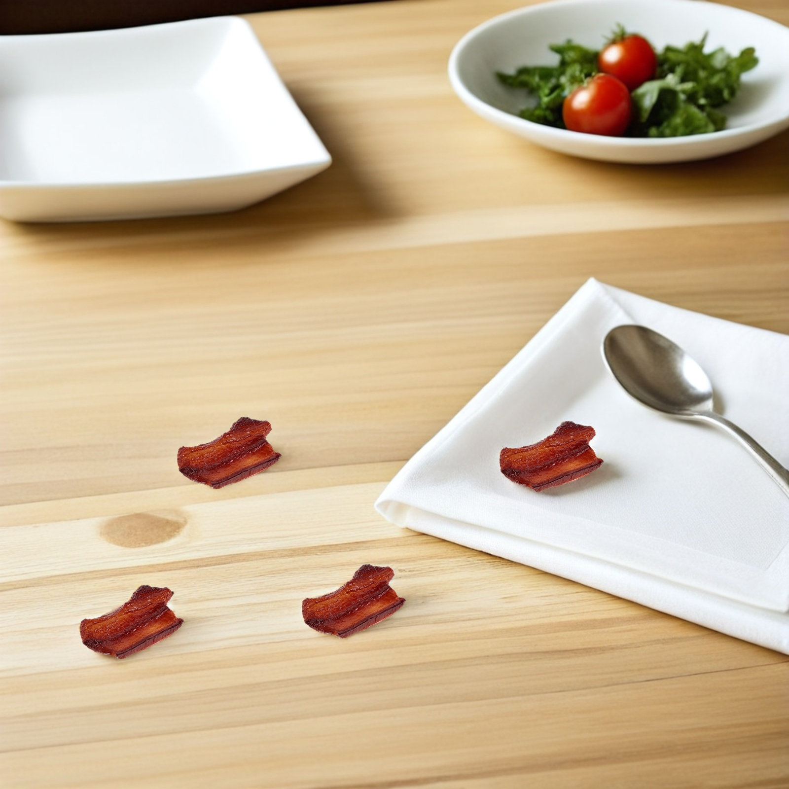 5個入り リアルな人工赤豚バラ肉 フェイクフード プロップ  - Home Cooking Menu のレビューと価格