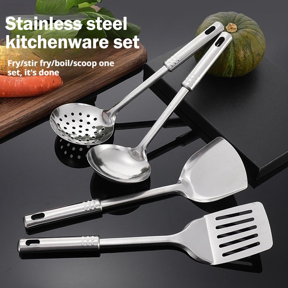 5個セット ステンレス製 実用的なスパチュラ キッチン用品セ - Home Cooking Utensil Set のレビューと価格
