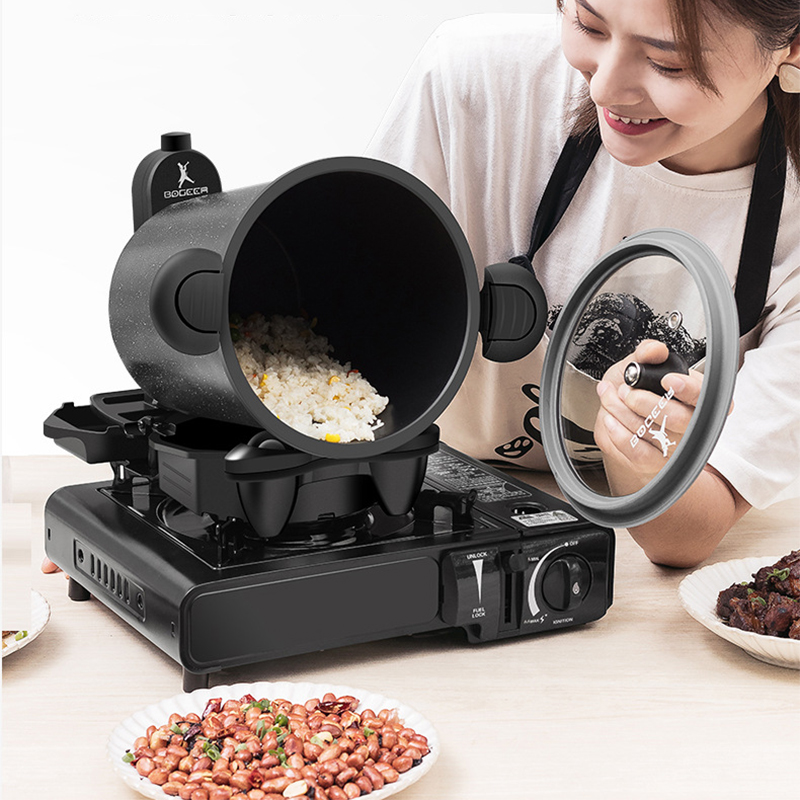 家庭用＆アウトドア多機能調理機 - 360 °   回転式チ - Home Cooking Fried Rice のレビューと価格