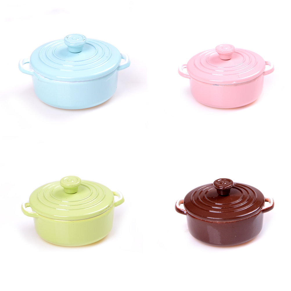 ドールハウス用ミニチュアキッチン用品,1:12スケール,蓋付 - Home Cooking Utensil Set のレビューと価格