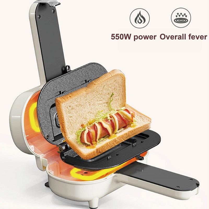 550W電気サンドイッチメーカー ポータブル朝食メーカー 家 - Home Cooking For Dogs のレビューと価格