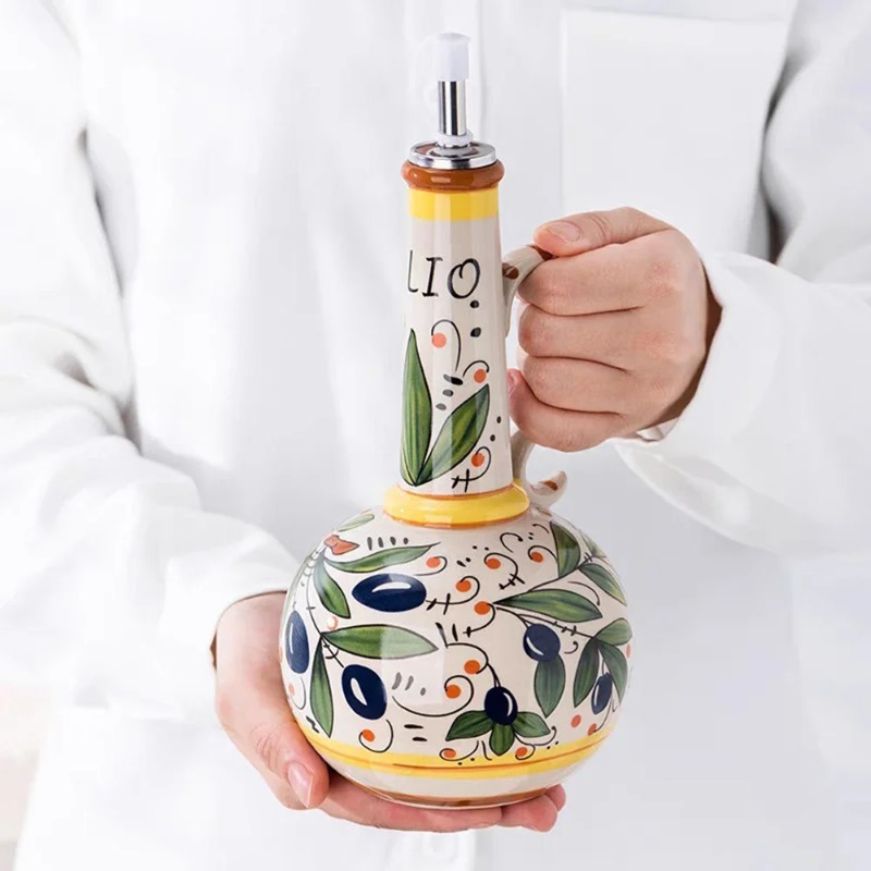 セラミックオイルボトル醤油ボトル調味料瓶キッチン用品北欧風酢 - Home Cooking Oil のレビューと価格